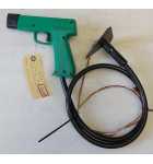 NAMCO TIME CRISIS 1, II, 3 / POINT BLANK 1 & 2 Arcade Game HAPP VERSION GUN w CABLE (2258) 