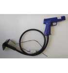 NAMCO TIME CRISIS 1, II, 3 / POINT BLANK 1 & 2 Arcade Game HAPP VERSION GUN w CABLE (2371) 