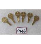 NATIONAL 001 Office Key (Double Sided) #9666 