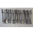 NATIONAL 222 Cigarette Vending Machine CHROME TIP PULL HANDLES - 6 3/8 in - Lot of 15 #9918 