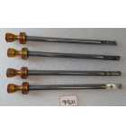  NATIONAL 800 Vending Machine LOWER COLUMN PULL HANDLES - 10 in - Lot of 4 #9921 