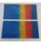 NSM 100 CD SILVER SKY Jukebox FRONT SIDE PLASTICS (2272)