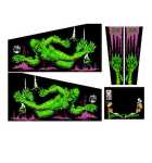 PLANETARY PINBALL Creature from the Black Lagoon SILKSCREENED Cabinet Decals 5PC SET #9543  