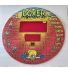 PUNCH LINE BOXER BOXING CHAMPION Arcade Game SCORE PLEXIGLASS #8871