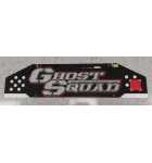 SEGA GHOST SQUAD Arcade Game PLEXIGLASS HEADER #8906 