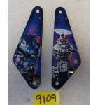 SEGA LOST IN SPACE Pinball Machine SLINGSHOT PLASTICS #830-5944-01-02 (9109)
