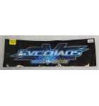 SNK CAPCOM Arcade Game SVC CHAOS LAMINATED Overhead Marquee Header #9900 