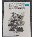 SNK P.O.W. Arcade Game Manual #6385 