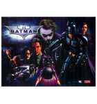 STERN BATMAN Pinball Machine Translite Backbox Artwork #6913
