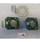 STERN Bank Opto Interrupter Board Assembly w  Bracket Lot #520-5253-00 (2086) 