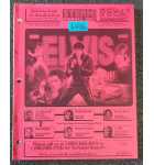 STERN ELVIS Pinball Game Manual #6436