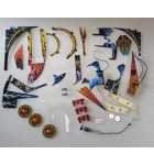 STERN METALLICA PRO Pinball Machine MISC PLASTICS & More Lot (2324) 