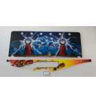 STERN METALLICA Pinball Machine Lot of 2 PLASTICS (2323)