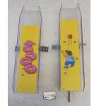 STERN SIMPSONS KOOKY CARNIVAL Redemption Game RAMPS - Lot of 2 (2090)