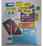 STERN SIMPSONS PINBALL PARTY Pinball Machine Game Partial Decal Set - 29 pcs. for sale #5461