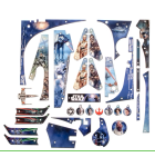 STERN STAR WARS PRO Pinball Machine Complete Plastic Set #803-5000-J5 