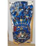 STERN THE ROLLING STONES Pinball Machine Production Reject Playfield (RS45) 
