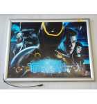 STERN TRON LEGACY PRO Pinball Machine TRANSLITE in LED BACK-LIT TRANSLITE FRAME 