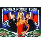 STERN World Poker Tour Pinball Machine Translite #830-5288-00 (2583)