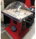 SUPER CHEXX Bubble Dome Hockey Arcade Machine Game for sale 