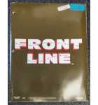 TAITO FRONT LINE Arcade Game Manual #6530  