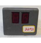 VALLEY DYNAMO AIR HOCKEY Arcade Game SIDE SCORING UNIT (2292) 