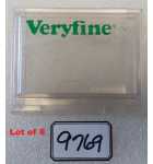 VERYFINE Vending Machine PLASTIC PUSH BUTTON 3-5/8 in x 2-3/4 in #9769  
