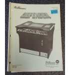 WILLIAMS DEFENDER COCKTAIL TABLE Arcade Game MANUAL #6735