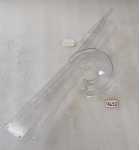 WILLIAMS MEDIEVAL MADNESS Pinball Machine LEFT Plastic Ramp #03-9680-8 (9652)