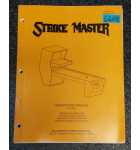 WILLIAMS STRIKE MASTER Shuffle Bowler Arcade Game OPERATIONS MANUAL #6608  