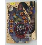 WOZ Wizard of Oz Pinball Machine MINI CASTLE PLAYFIELD PRODUCTION REJECT #05-4001-02 (7375) 
