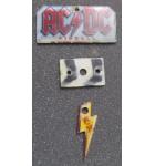 AC/DC Original Pinball Machine Promotional Key Fob Keychain Plastic - Stern - LOT of 3 