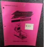 ALPINE RACER 2 Standard Video Arcade Machine Game Operators Manual #551 for sale - NAMCO