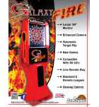 ARACHNID GALAXY 3 FIRE Electronic Dart Machine Game for sale  