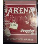 ARENA Pinball Machine Game Instruction Manual #592 for sale - GOTTLIEB