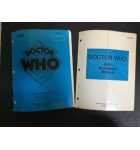 BALLY DOCTOR WHO Pinball Machine OPERATIONS MANUAL & SCHEMATIC MANUAL SET #5429