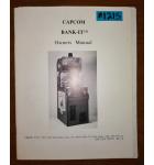 BANK-IT Arcade Machine Game OWNERS MANUAL & MISC. PAPERWORK #1215 for sale 