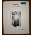 BANK-IT Arcade Machine Game OWNERS MANUAL & MISC. PAPERWORK #1215 for sale