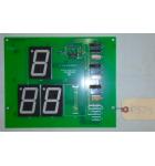 BAYTEK Arcade Machine Game PCB Printed Circuit DISPLAY Board #1373 for sale  