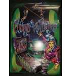 CIRQUS VOLTAIRE Original Pinball Machine Game Advertising Promotional Poster for sale from 1997  