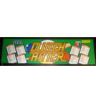 CLUTCH HITTER Arcade Machine Game Overhead Marquee Header for sale by SEGA #CH98 