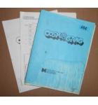 COSMO GANG Arcade Machine Game PRELIMINARY MANUAL & MORE #1106 for sale 