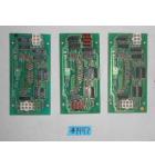 CYCLONE Redemption Arcade Machine Game PCB Printed Circuit DISPLAY Boards - LOT of 3 - #1447 for sale 