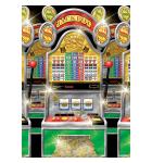 Casino Slot Machines Room Roll Party Wall Decoration, Vinyl, 4' x 40' - 50 FEET LONG - INDOOR or OUTDOOR USE!