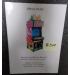 DINO DASH Video Arcade Machine Game Owners and Service Manual #528 for sale - ICE