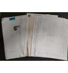 EXIDY STARFIRE Arcade Machine TECHNICAL SUPPLEMENT & MISC. PAPERWORK #1339 for sale