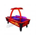 FIRE STORM AIR HOCKEY Table by Valley Dynamo with OVERHEAD SCORING 