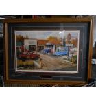Full Service Limited Edition Art Print by Ken Zylla Framed Matted Numbered 1084 of 9600 Wall Decor 