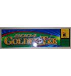GOLDEN TEE 2004 Arcade Game Machine Vinyl HEADER #338 for sale by IT 