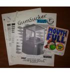 GUMSUCKER Arcade Machine Game MANUAL & MISC. PAPERWORK #1229 for sale 
